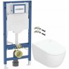 Súprava umývacia toaleta Geberit AquaClean 146.350.01.1, podomietková konštrukcia Geberit Duofix 111.320.00.6, 111.815.00.1