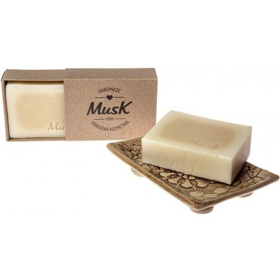 Musk - Mydlo - základné s bambuckým maslom 100 g