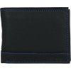 Pánska kožená peňaženka čierno/modrá - Bellugio Armen čierna