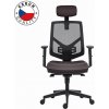 Powerton Kancelárske ergonomické kreslo Tina, Šedé