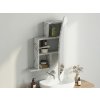Hanah Home Nástenné zrkadlo do kúpeľne s úložným priestorom Cloud – Carrara