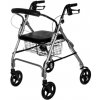 Rehafund Rf-615/s chodítko 4-kolesové pre seniorov DENVER PREMIUM sivé