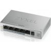 Zyxel GS1005HP 5-portový stolový gigabitový prepínač PoE, 4x PoE+ GbE, PoE 60W
