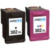 Hladamfarby MultiPack HP 302XL (F6U68AE + F6U67AE) black + color - kompatibilný