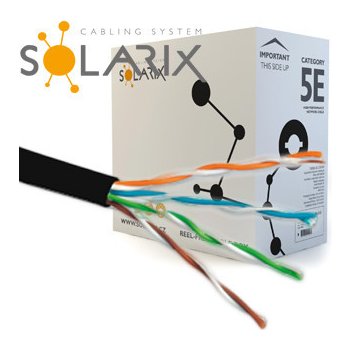 Solarix SXKD-5E-UTP-PE UTP Cat5e, drát, 305m