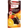 Čokoláda Torras horká s pomarančom 75 g