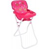 Teddies Židlička pro panenky růžová, vysoká 60 cm