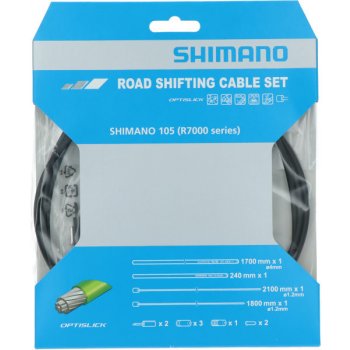 Shimano bowdeny+lanka silniční SP41 OPTISLICK set