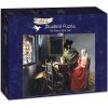 Bluebird Johannes Vermeer The Glass of Wine 1661 1000 dielov
