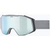 Lyžiarske okuliare UVEX Gravity FM rhino matte/mirror ice/green/clear