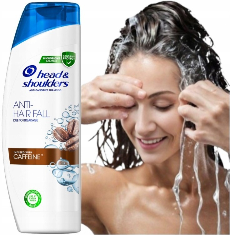 Head & Shoulders Anti-Hair Fall šampon proti lupům s kofeinem 400 ml