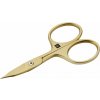Zwilling BT Premium Gold Nerezové nožnice na nechty a kožtičku č.47570 zlaté