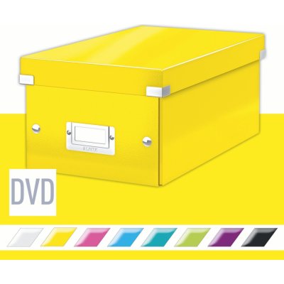 LEITZ Archivačná krabica WOW Click & Store DVD 20,6 x 14,7 x 35,2 cm