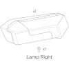Lamp Right Thule 55005