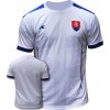 Futbalový dres Slovensko s krížom biely - XXL