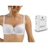VENA - VB-118 - Podprsenka Push-Up Balconette so širokými ramienkami z mikrovlákna s kosticami - biela - 85D