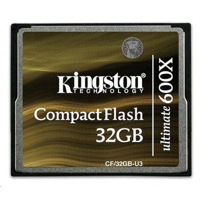 Kingston Ultimate CompactFlash 32GB CF/32GB-U3 od 38,59 € - Heureka.sk