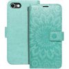 AppleMix MEZZO Puzdro typu kniha pre Apple iPhone 7 / 8 / SE 2020 / SE 2022 - mandala - zelené