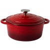 Liatinový hrniec smaltovaný červený ø 20 cm - Jupiter Lunasol
