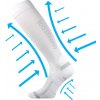 VOXX kompresné ponožky Signal white-white 1 pár 35-38 104946