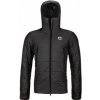 Ortovox ZINAL JACKET M black raven L; Černá bunda