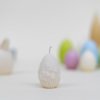Svetluša Sójová sviečka VAJÍČKO TULIPÁN - naturál 4,5 cm x 6,5 cm Doba horenia: 1 hod