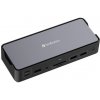 Verbatim USB-C Pro Docking Station CDS-15, 15portů: USB-A,USB-C, HDMI, DP, Audio, SD+microSD, RJ45