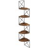 Autronic ABP-E1051 OLW Polička, mdf, hnedá, ABP-E1051 OLW