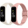 2x Náramok kwmobile Samsung Galaxy Fit 2 bílá, růžová