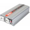 Měnič napětí MHPower INT-1500W, 1500W, 24V/230V, čistá sinus