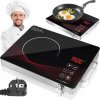 PRENOSNÝ VARIČ INDUKČNÁ VARNÁ DOSKA JEDNOPLATNIČKOVÁ 3500W + ČASOVAČ + LCD