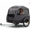 KLARFIT Goldie Home, príves na bicykel, 334 l, max. 40 kg, skladací, odolný voči poveternostným vplyvom (BCT1 -Goldie Black)