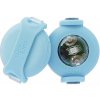 CURLI Luumi LED bezpečnostné svetielko na obojok CYAN 0206-0607-1-502-01