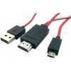 Micro-USB HDMI kabel pre Samsung Galaxy SIII