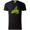 Crosska zelená - Tričko z organickej bavlny - L ( Čierna )
