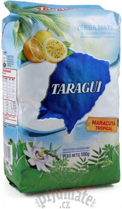 Yerba maté TARAGUI Maracuya Tropical 500 g