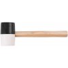 Kladivo Strend Pro HM232 680 g, 300mm, gumené, BlackWhiteHead, drevená rúčka