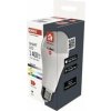 Emos Smart LED žiarovka GoSmart A65 / E27 / 14 W (94 W) / 1 400 lm / RGB / stmievateľná / Zigbee