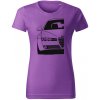 T-ričko Alfa Romeo 159 dámske tričko Farba trička: Fialová, Farba potlače: Čierna, Veľkosť: XS