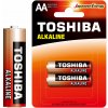 Alkalická batéria Toshiba AA (R6) 2 ks