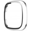 VSETKONAMOBIL 43180 Plastový kryt s ochranným sklom pre Fitbit Versa 3 / Fitbit Sense priehľadný