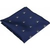 Quentino Tmavě modrý pánský kapesníček divoká KACHNA KAPV25