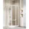 Sprchovací kút RAVAK SKCP4-90 195 dvojkrídlové dvere white+Rain 3117O10241