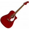 Fender Redondo Player Candy Apple Red Elektroakustická gitara Dreadnought