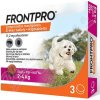 Frontpro 2 - 4 kg 11,3 mg 3 žuvacie tablety