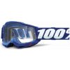 100% Speedlab Accuri 2 Goggle Blue Clear Lens 50013-00002