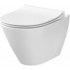 Cersanit City wc misa závesné bez oplachovacieho kruhu biela K35-025