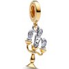 PANDORA Disney pozlátená korálka Lumiere 763985C01
