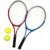 Tenisové rakety MASTER set - 2 ks raketa - sieť a loptičky