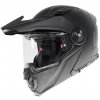 Moto prilba Yohe FG102 Enduro Double Visor Biela/Červená/Modrá